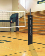 Match Point Aluminum Volleyball System Without Sockets - Black