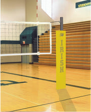 Match Point Aluminum Volleyball System Without Sockets - Gold
