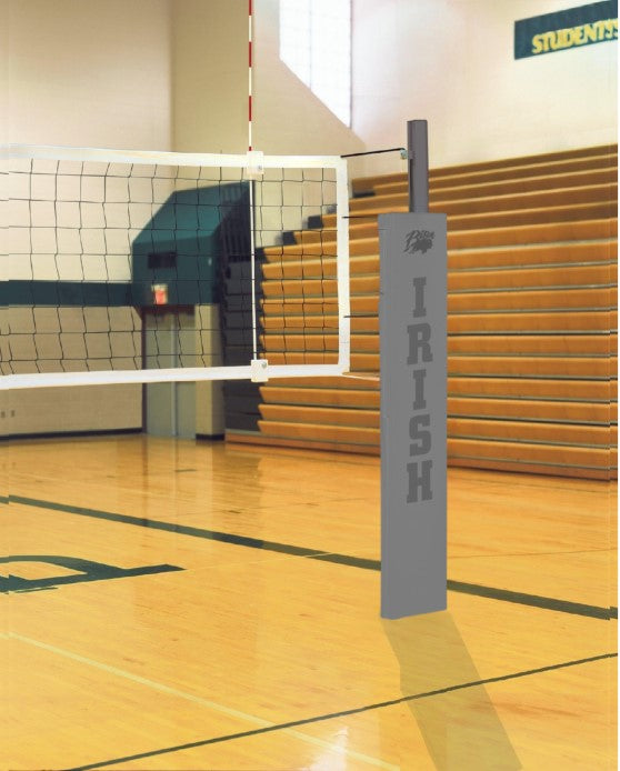 Match Point Aluminum Volleyball System Without Sockets - Gray