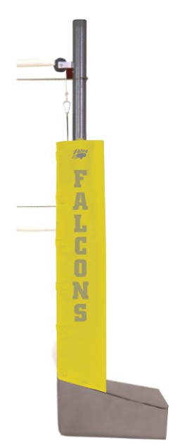 Match Point Aluminum Portable Volleyball System - Gold