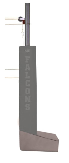 Match Point Aluminum Portable Volleyball System - Gray