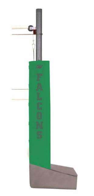 Match Point Aluminum Portable Volleyball System - Kelly Green