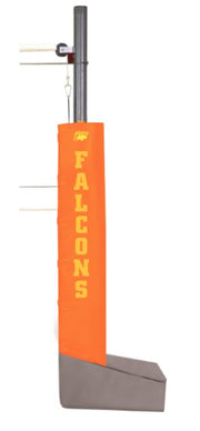 Match Point Aluminum Portable Volleyball System - Orange