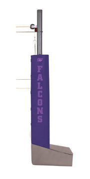 Match Point Aluminum Portable Volleyball System - Purple