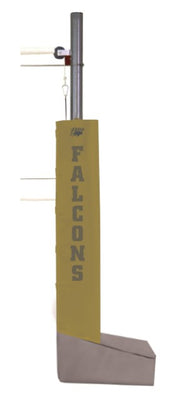 Match Point Aluminum Portable Volleyball System - Vegas Gold
