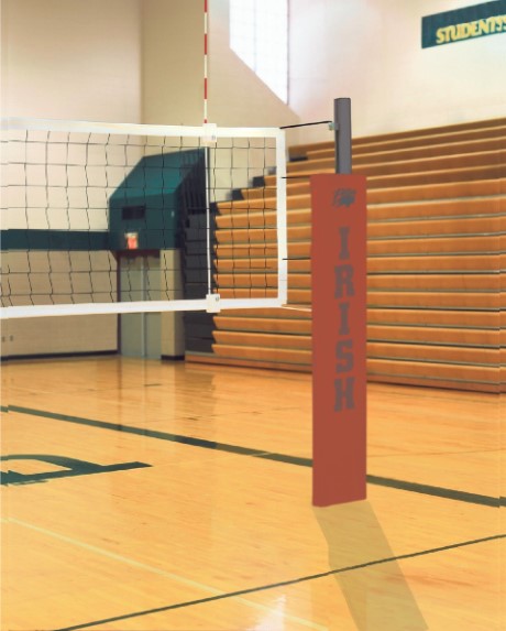 Match Point Side-by-Side Double Court VB System - Burnt Orange