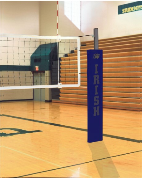 Match Point Aluminum Double Court System without Sockets: Dark Royal