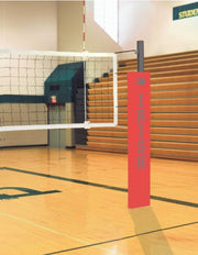 Match Point Side-by-Side Double Court VB System w/o Socket - Scarlet