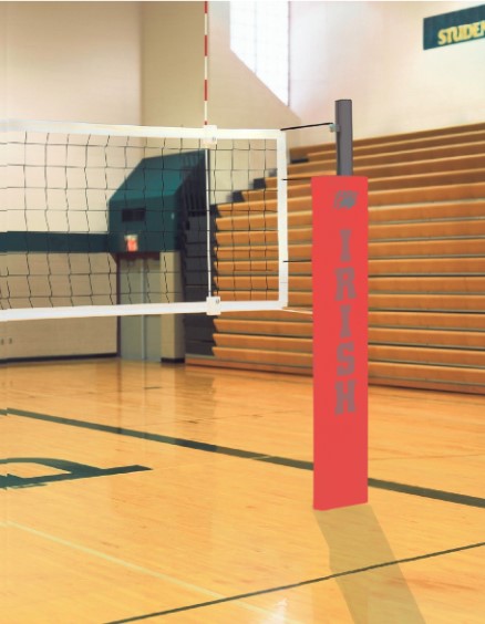 Match Point Side-by-Side Double Court VB System w/o Socket - Scarlet