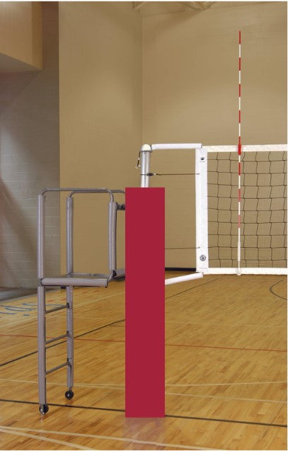 CarbonMax Volleyball System w/o Sockets - Cardinal