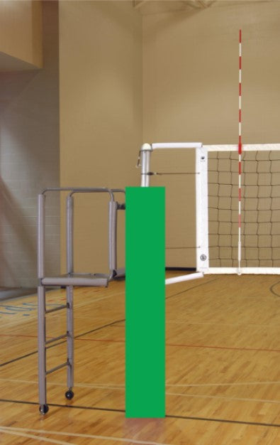 CarbonMax Side-by-Side Double Court VB System - Kelly Green