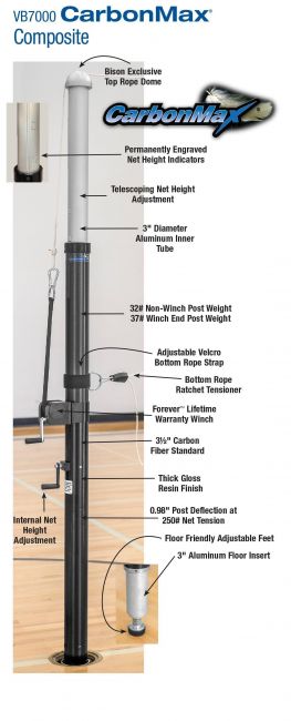 Court Adder For Carbonmax Volleyball System