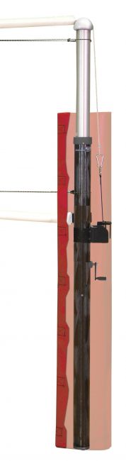 Carbonmax Volleyball Standards With Winch Only