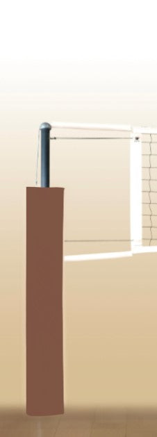CarbonLite Side-by-Side Volleyball System - Brown