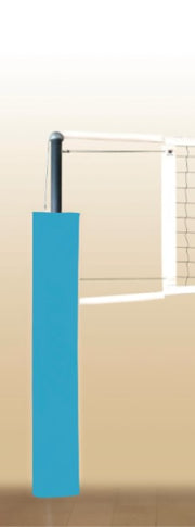 CarbonLite Side-by-Side Volleyball System - Columbia Blue