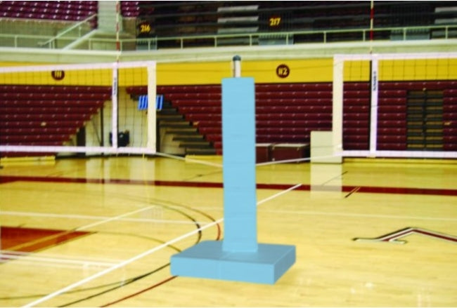 Padding Set For Arena Ii And Arena Jr Court Adder, Columbia Blue