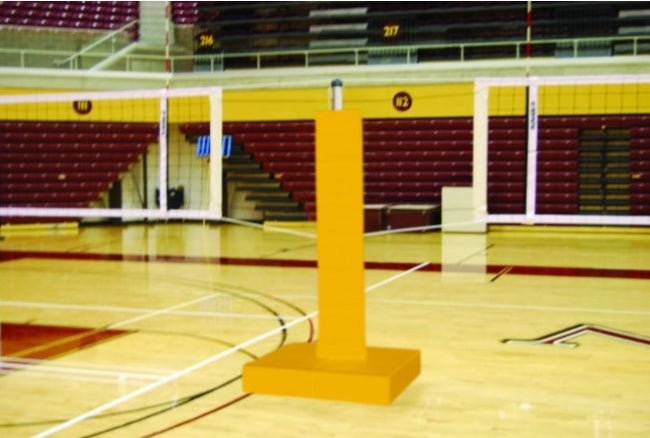Padding Set For Arena Ii And Arena Jr Court Adder, Athletic Gold
