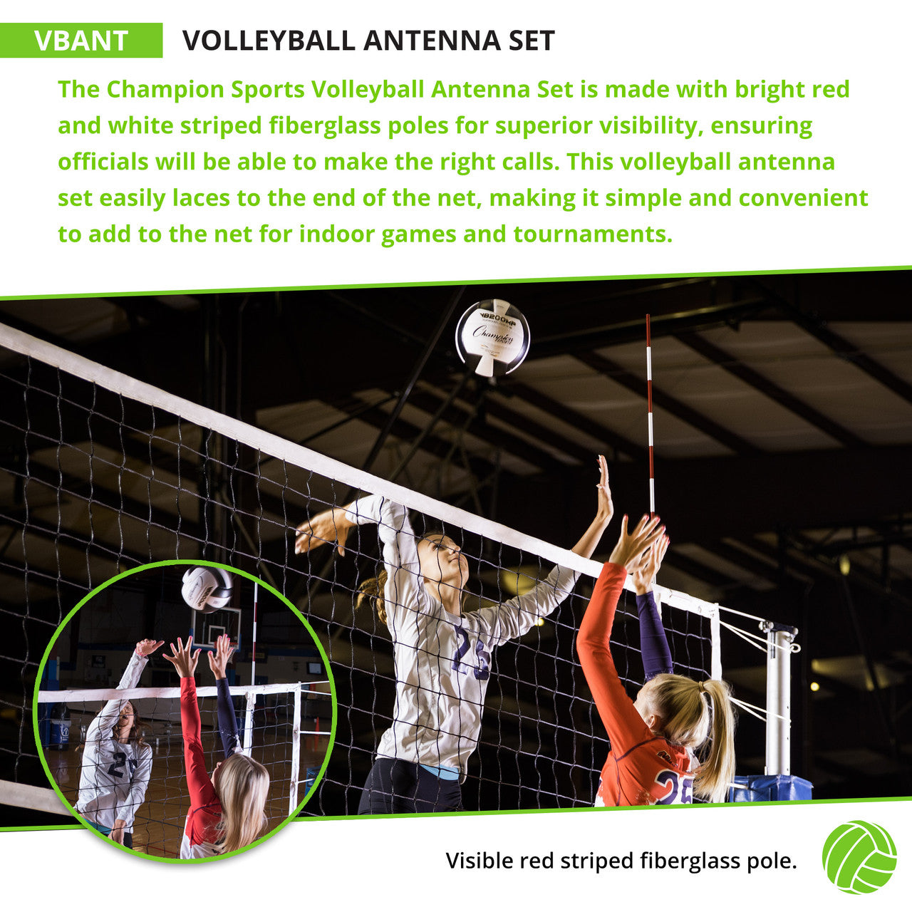 Volleyball Antenna Set