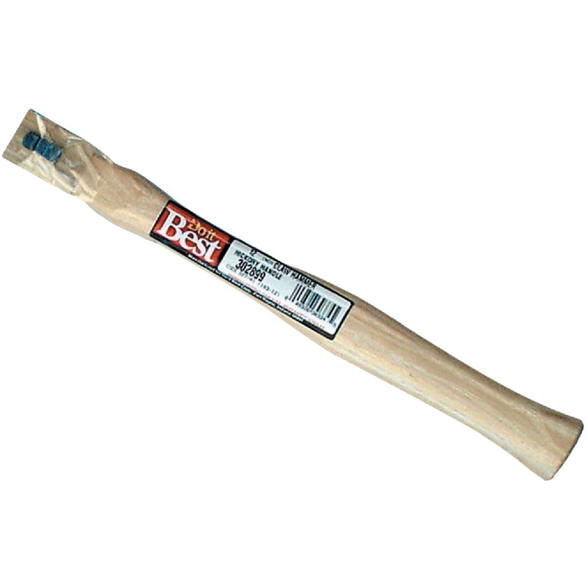 12 In. Straight Hickory Claw Hammer Handle