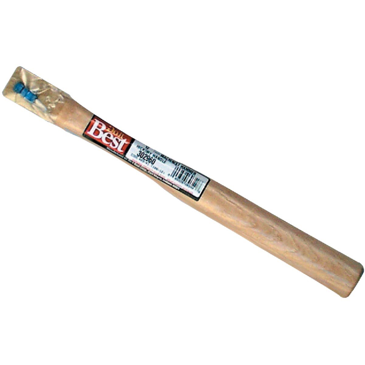 12 In. Straight Hickory Ball Peen Hammer Handle