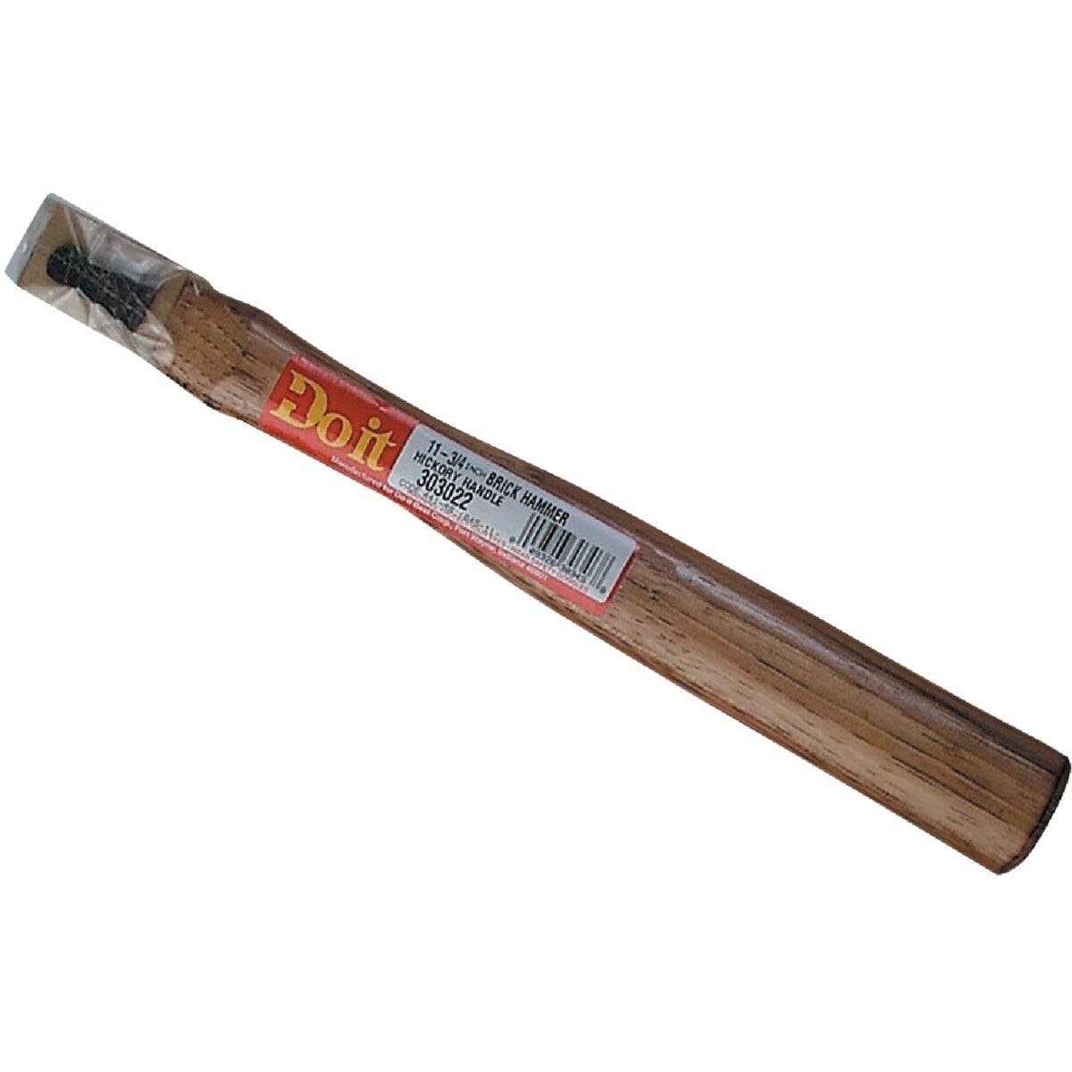 11 In. Straight Hickory Brick Hammer Handle