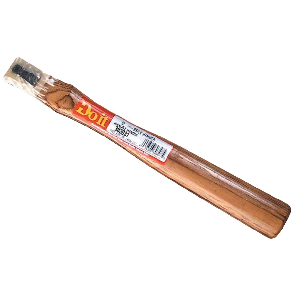 12 In. Straight Hickory Brick Hammer Handle