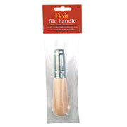 Long Ferrule 5 In. L Wood File Handle for 8 to 12 In. File