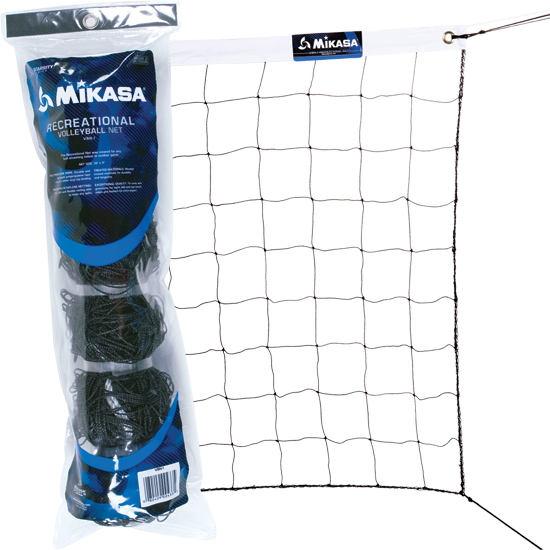 Outdoor Volleyball, Volleyball Nets - Recreational Volleyball Net, Polypropylene Rope,  Net Size 32' X 3', Retail Packaged