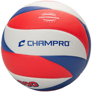 WAVE Soft Touch Pro Performance Volleyball - Scarlet White Royal
