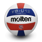 Elite Competition Volleyball VBU12 SeriesRed/White/Blue, AAU Approved Lightweight 12 & Under Game Volleyball
