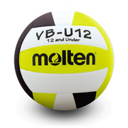 Elite Competition Volleyball VBU12 SeriesBlack/Lime/White Lightweight 12 & Under Game Volleyball