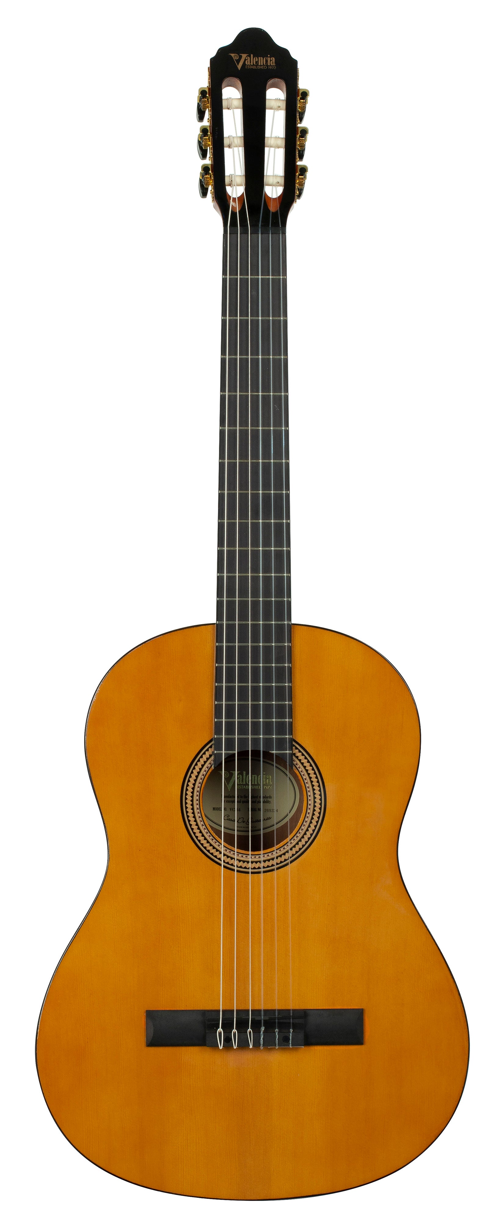 Valencia VC264 260 Series Classical Guitar. Antique Vintage Natural