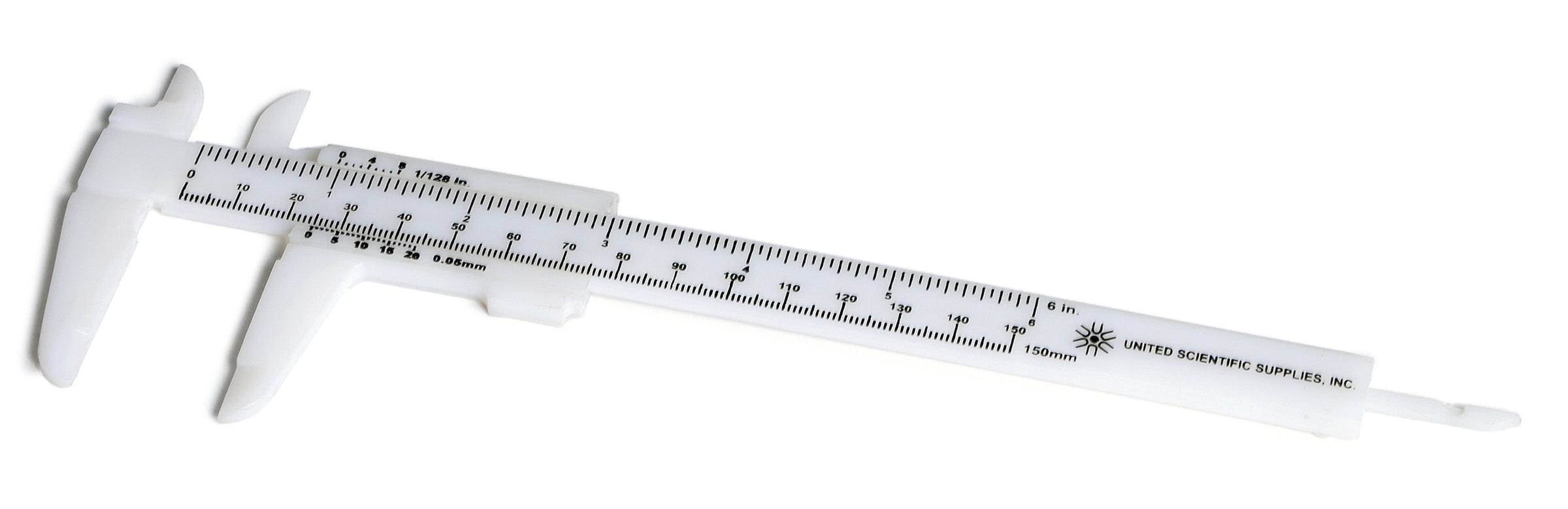 United Scientific® Vernier Caliper, Plastic