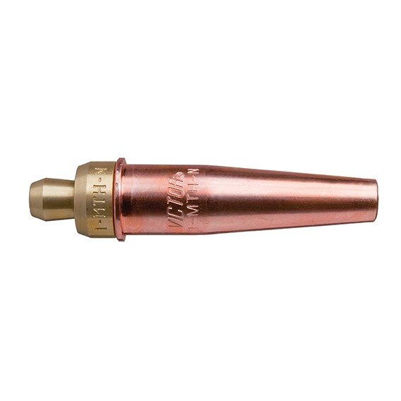 Cutting Tip, 6 Size, Propane, Natural Gas, Brass