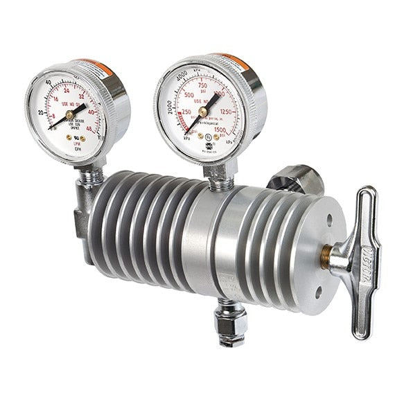 Regulator, Flowmeter, High Capacity, Carbon Dioxide Gas