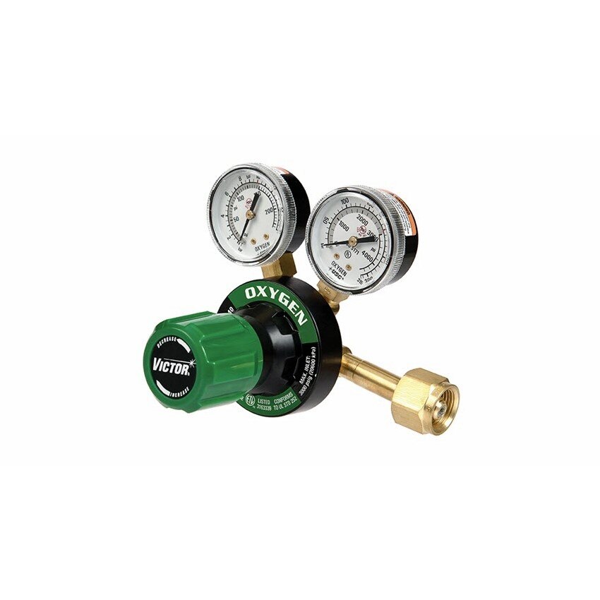 Regulator, Medium-Duty, Single Stage, Oxygen Gas