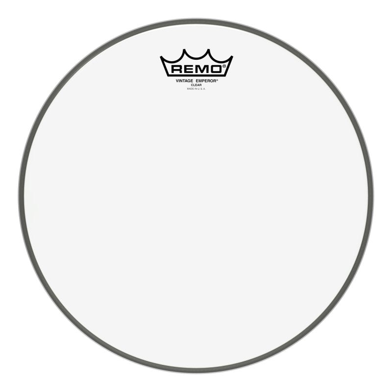 Remo VE-0312-00 Emperor Vintage Clear Drumhead, 12"