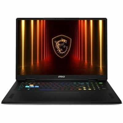 MSI - 18" Gaming Laptop 2560 X 1600 (QHD+) - AMD Ryzen 9 9955HX with 64GB Memory - GeForce RTX 5080 - 2 TB SSD - Cosmo Gray, Gray