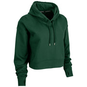 Victory Fleece Women's Crop Hoodie - Forest Green - Womens - Small