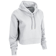 Victory Fleece Women's Crop Hoodie - White - Womens - Small