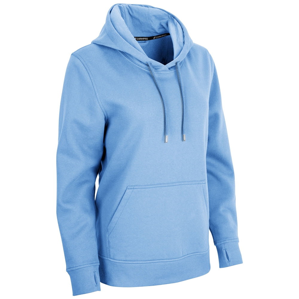 Victory Fleece Hoodie - Light Blue - Womens - Large