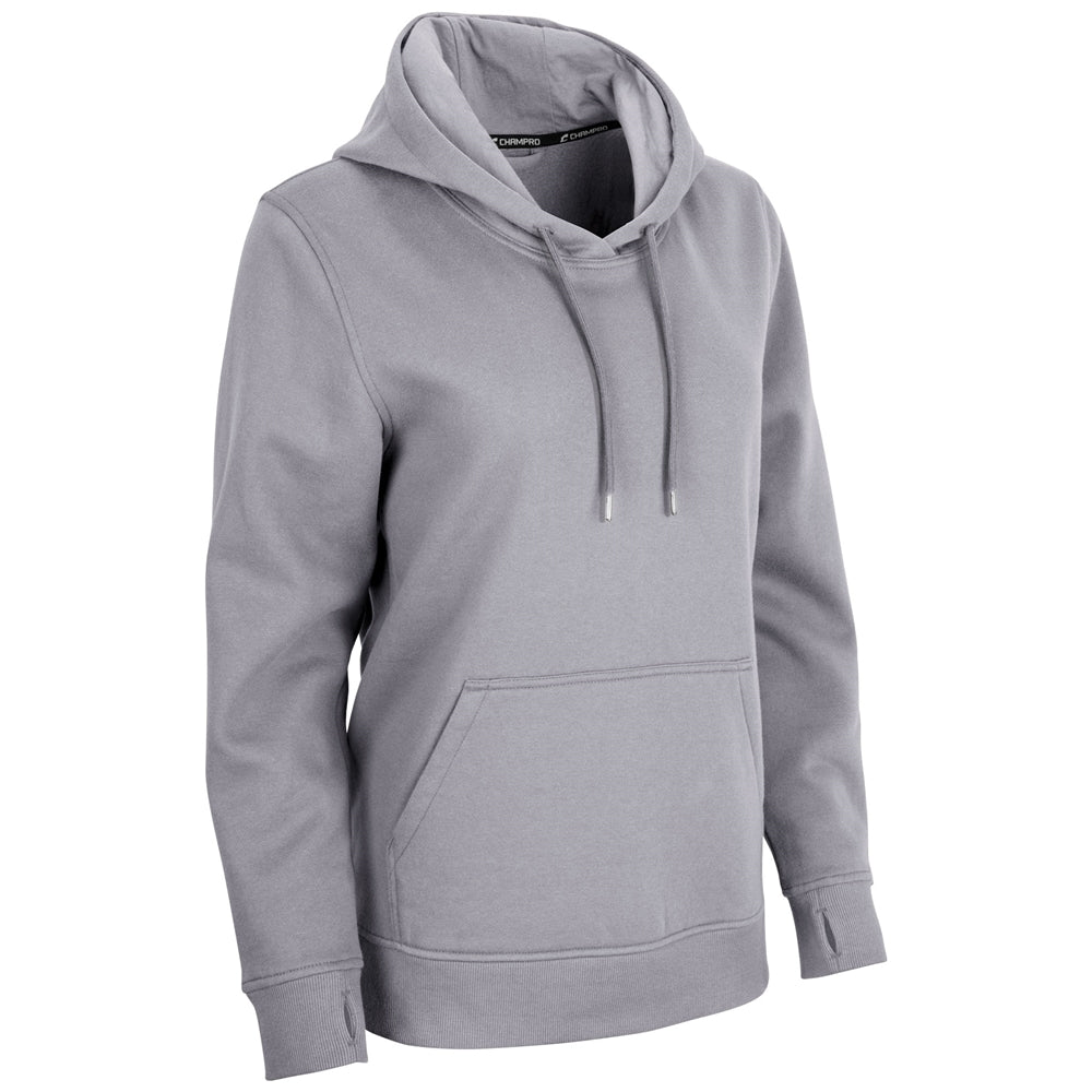 Victory Fleece Hoodie - Silver - Womens - Extra-Small
