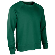 Victory Fleece Men's Split Hem Crew - Forest Green - Adult - XXLarge
