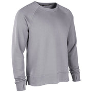Victory Fleece Men's Split Hem Crew - Silver - Adult - Small