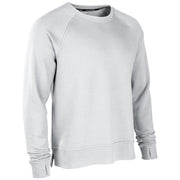 Victory Fleece Men's Split Hem Crew - White - Adult - Medium