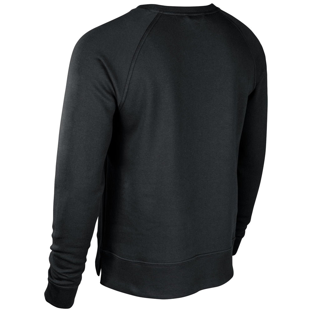 Victory Fleece Men's Split Hem Crew - Black - Adult - Extra-Large