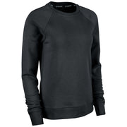 Victory Fleece Women's Split Hem Crew - Black - Womens - XXLarge