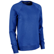 Victory Fleece Women's Split Hem Crew - Royal - Womens - Large
