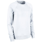 Victory Fleece Women's Split Hem Crew - White - Womens - 3XL