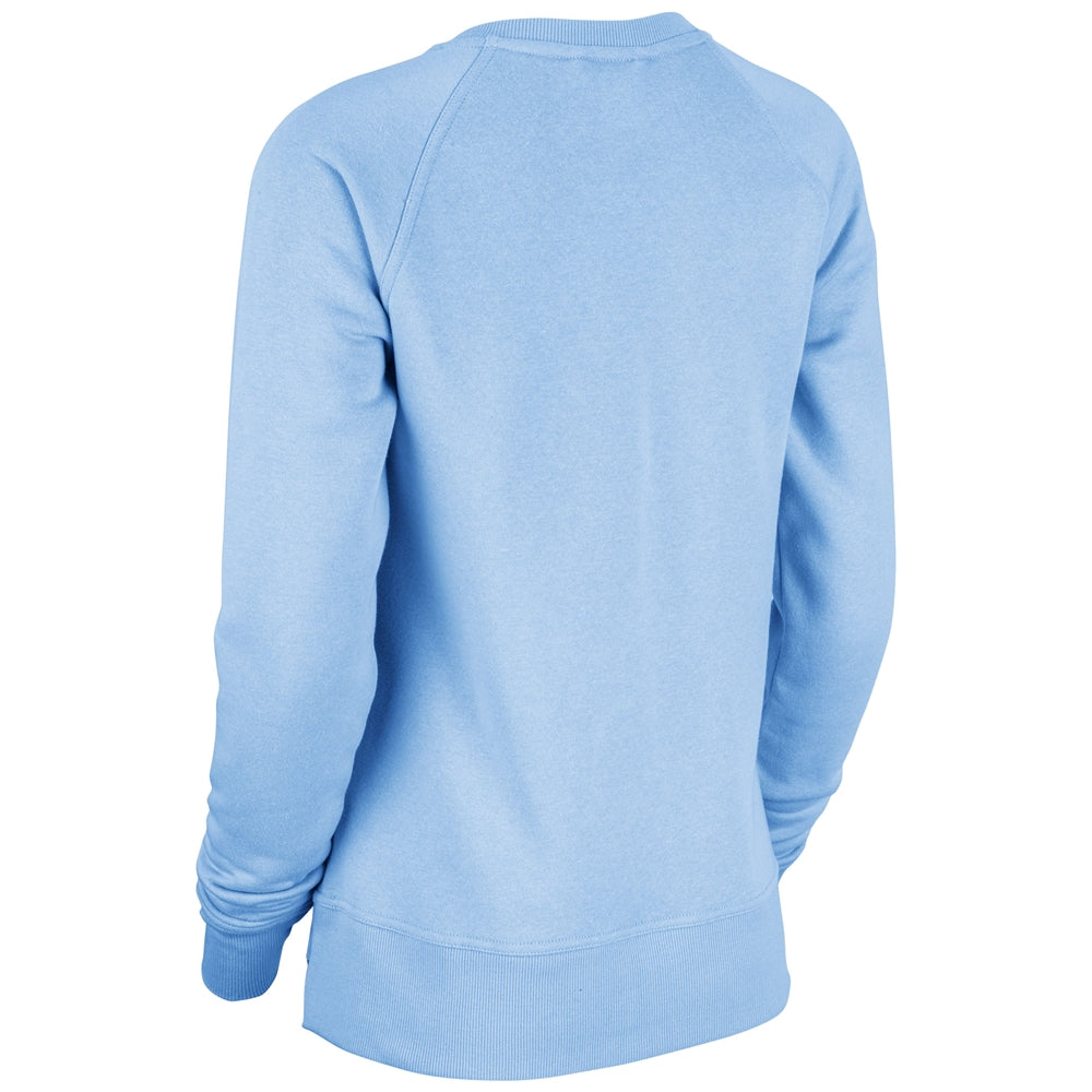 Victory Fleece Women's Split Hem Crew - Light Blue - Womens - Medium